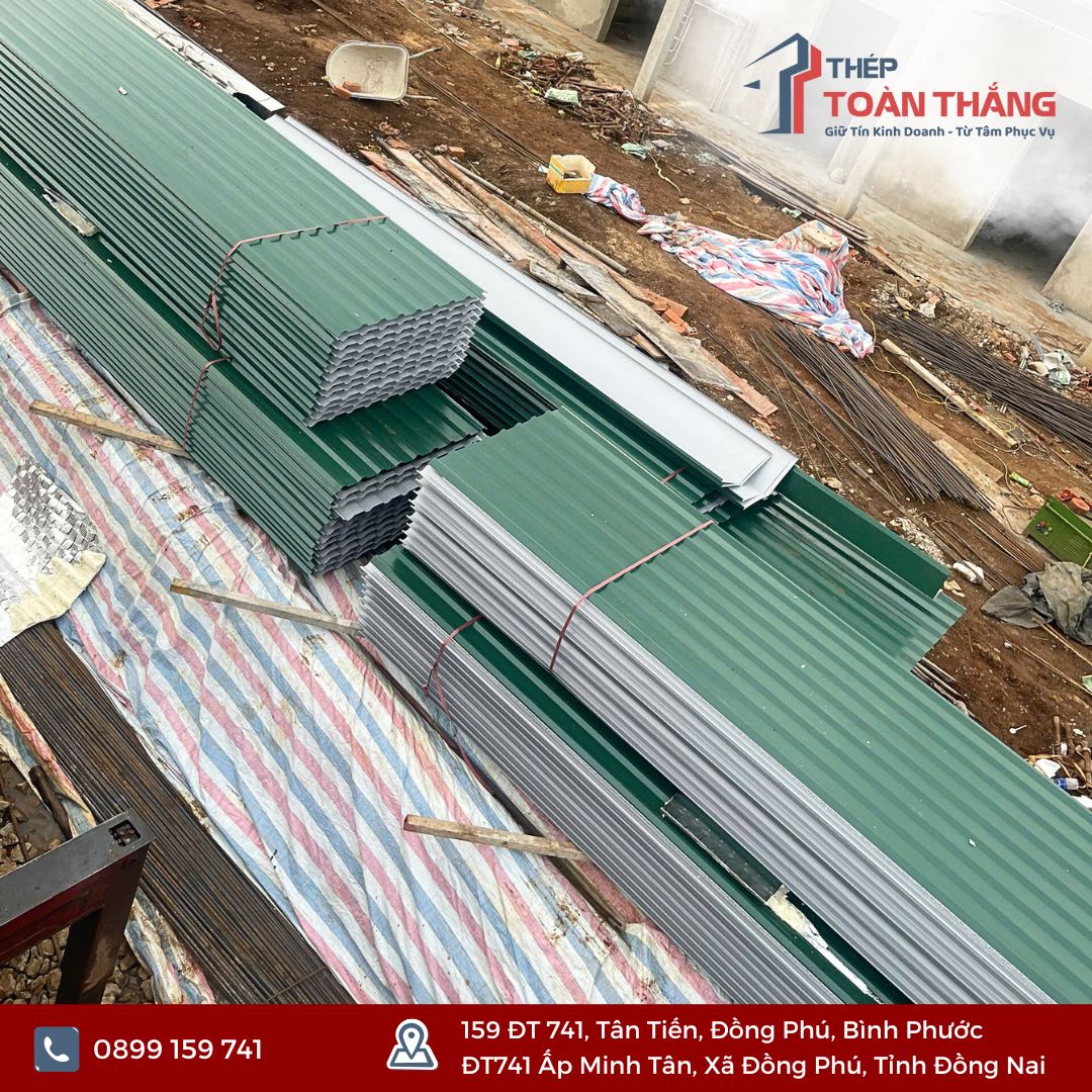 Tôn Lạnh Màu Là Gì? Ưu Điểm, Ứng Dụng và Lý Do Nên Chọn Cho Nhà Ở