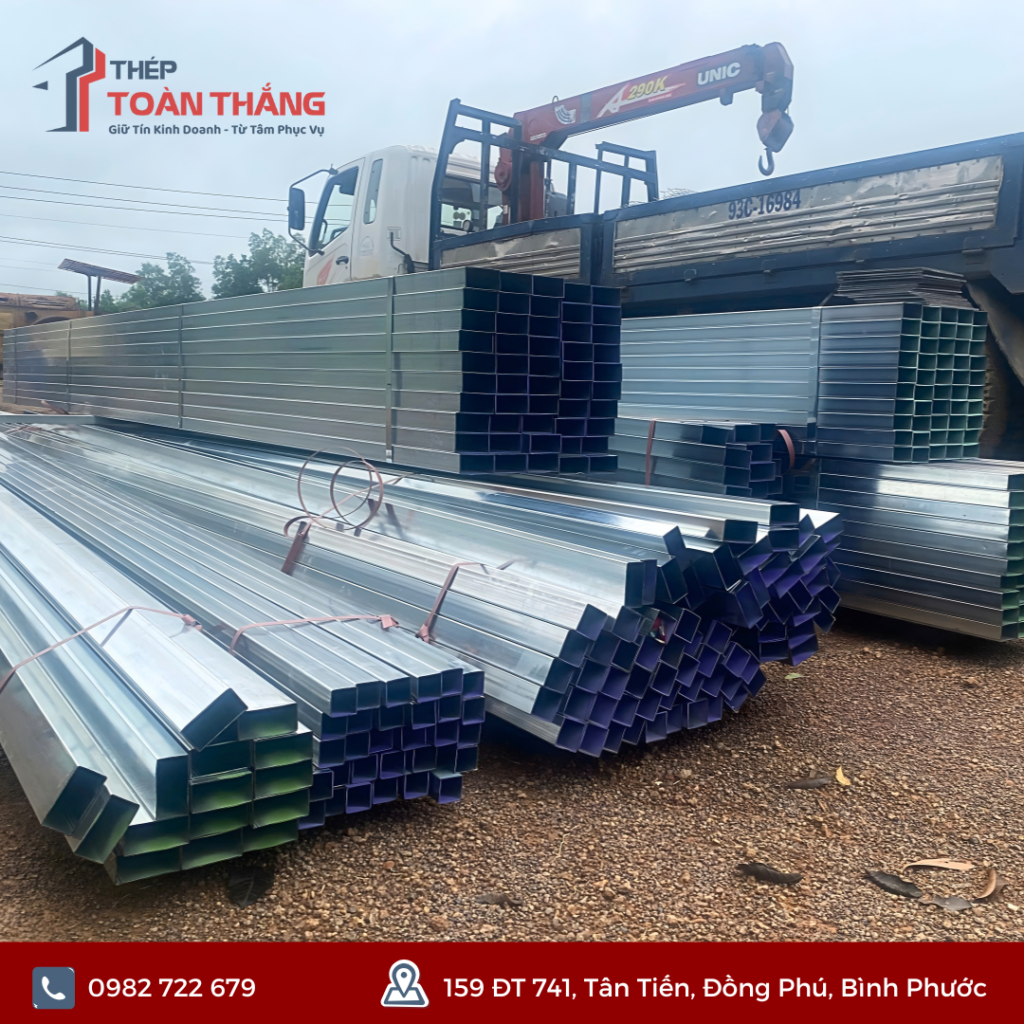Thép hộp mạ kẽm: Mua thép hộp mạ kẽm ở đâu uy tín?